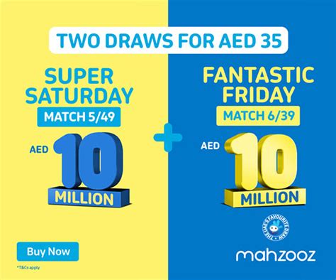 mahzooz. ae|Mahzooz launches additional Epic Draw on Fantastic Friday.